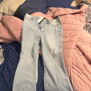 Judy Blue Light Wash Flare Jeans